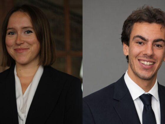 Tom André, avocat chez Tellechea Avocats, et Mathilde Fel, avocate chez Cesbron Lavau Avocats